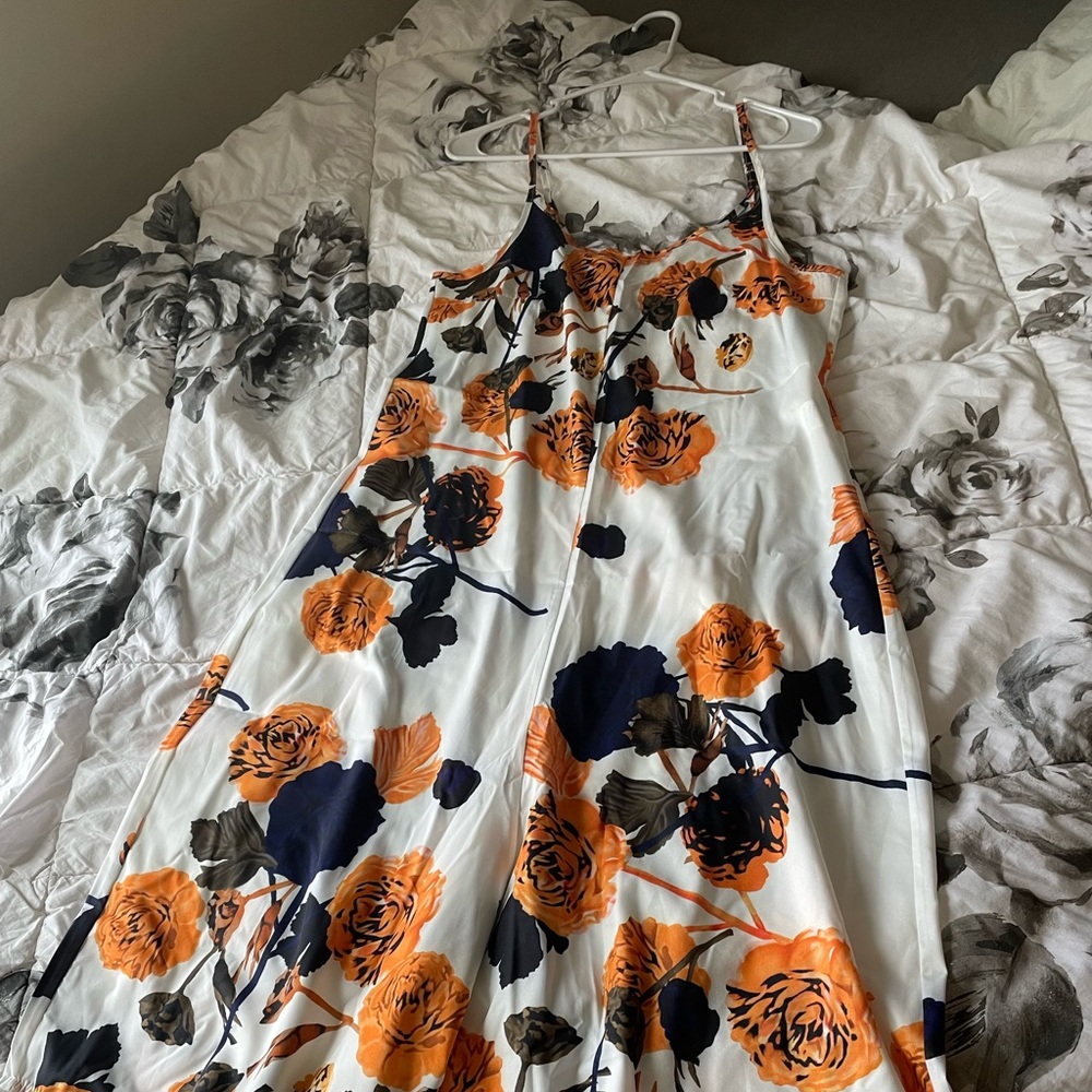 Floral jumpsuit